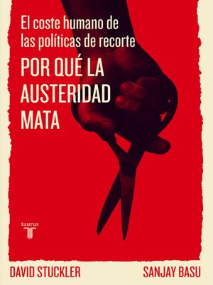 cover image of Por qué la austeridad mata